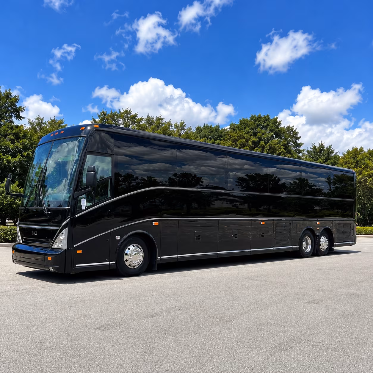 burbank charter bus rental fleet