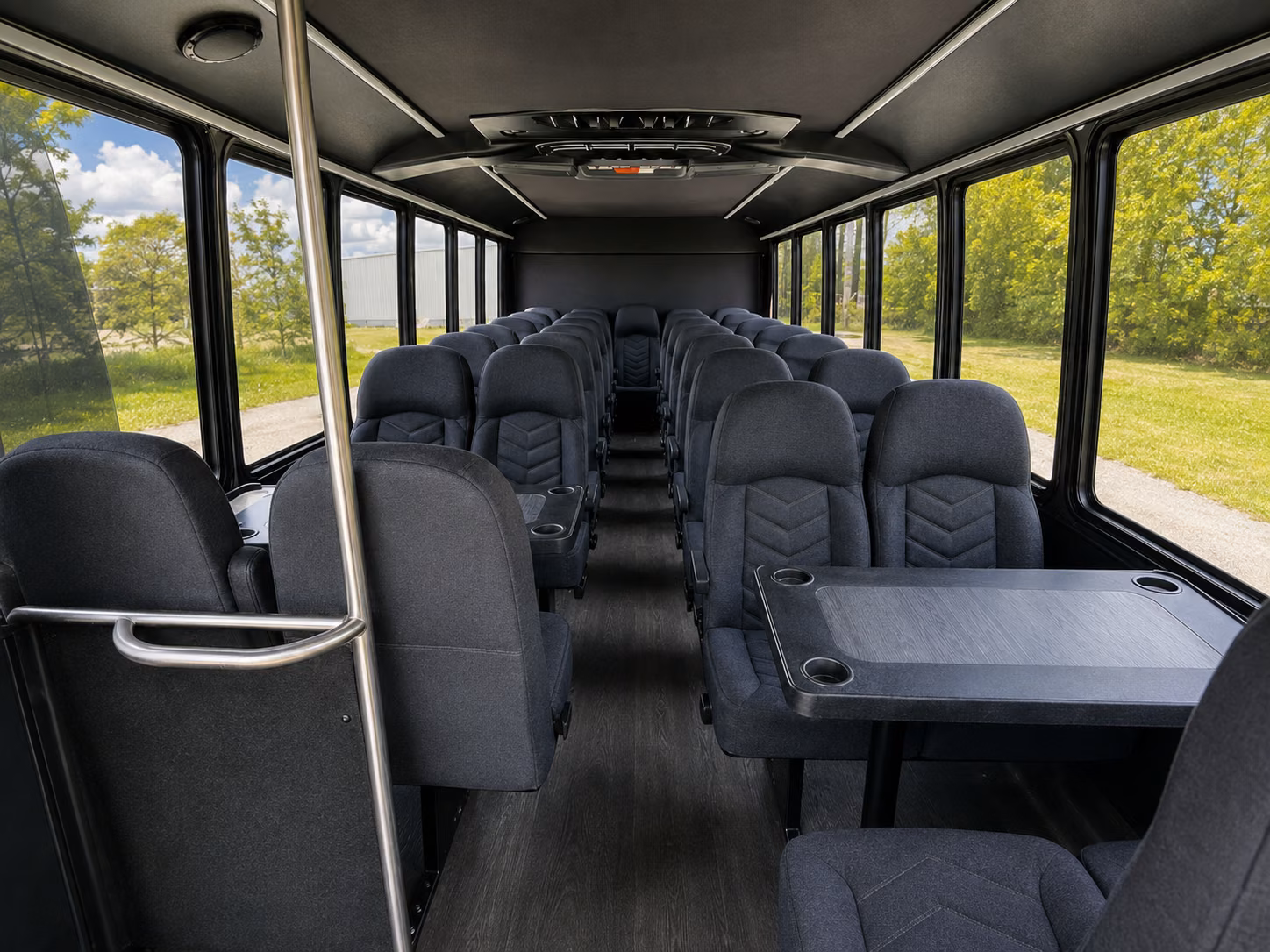 burbank long distance transportation onboard seating
