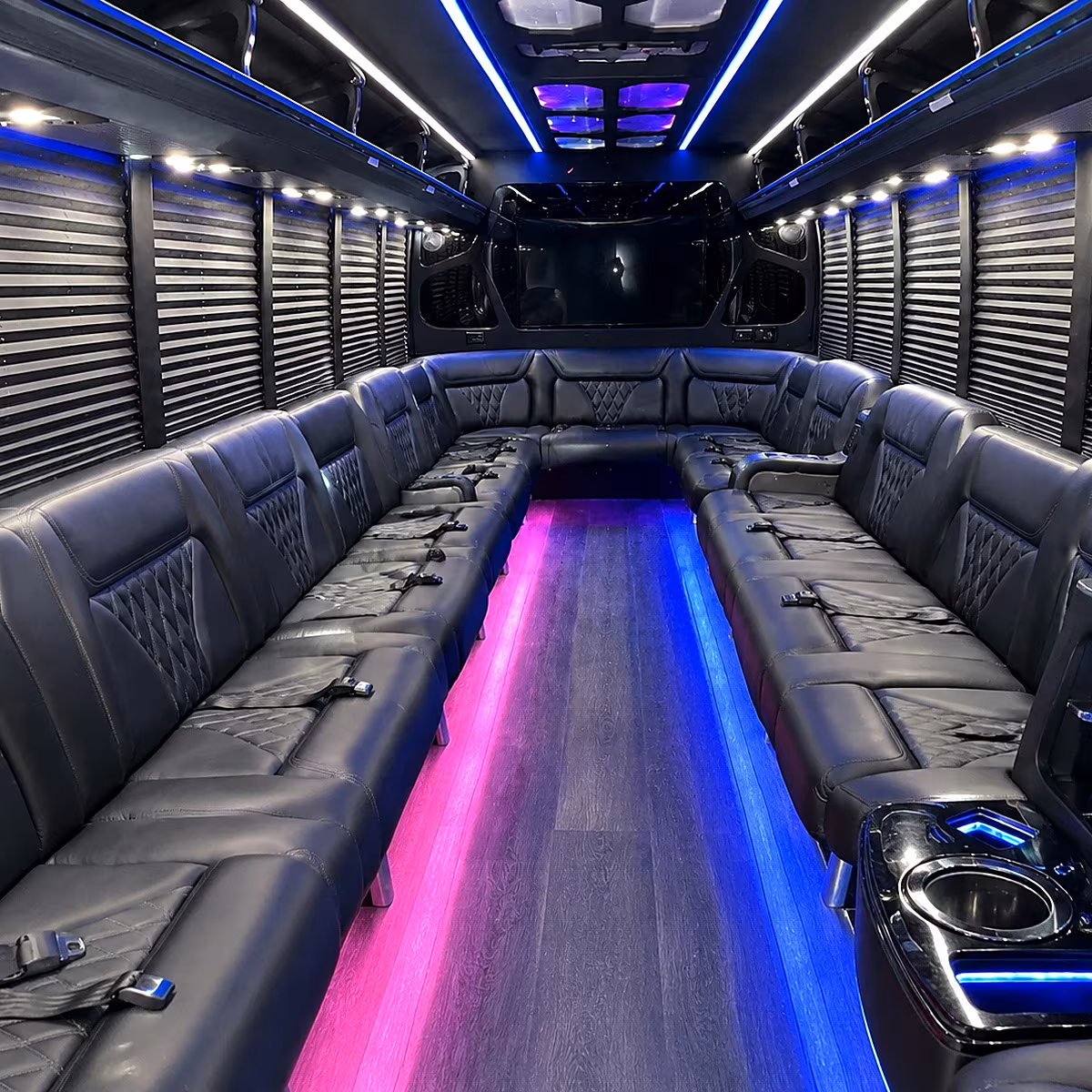burbank party bus rentals inside