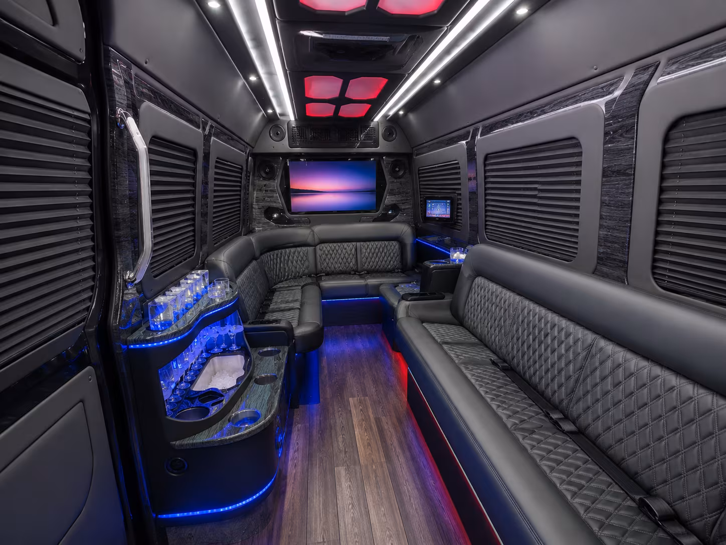 burbank prom transportation onboard seating