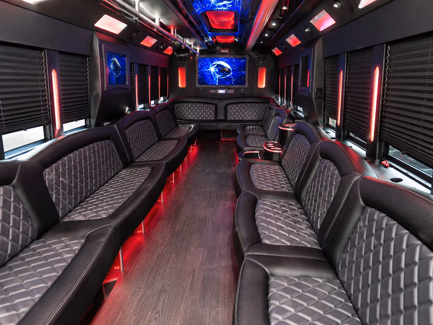 burbank wedding party bus rental