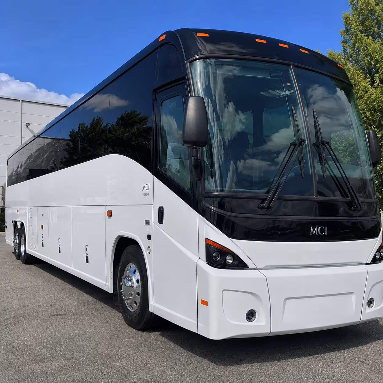 bus rental options for burbank trips