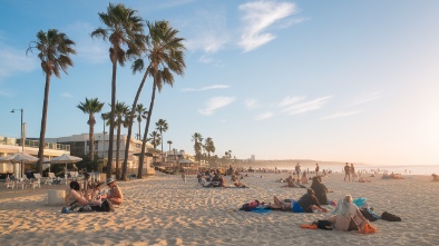 santa monica state beach